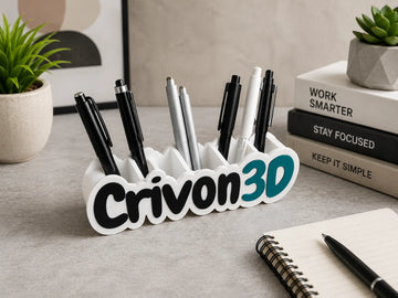 Customisable Name Plate & Pen Holder