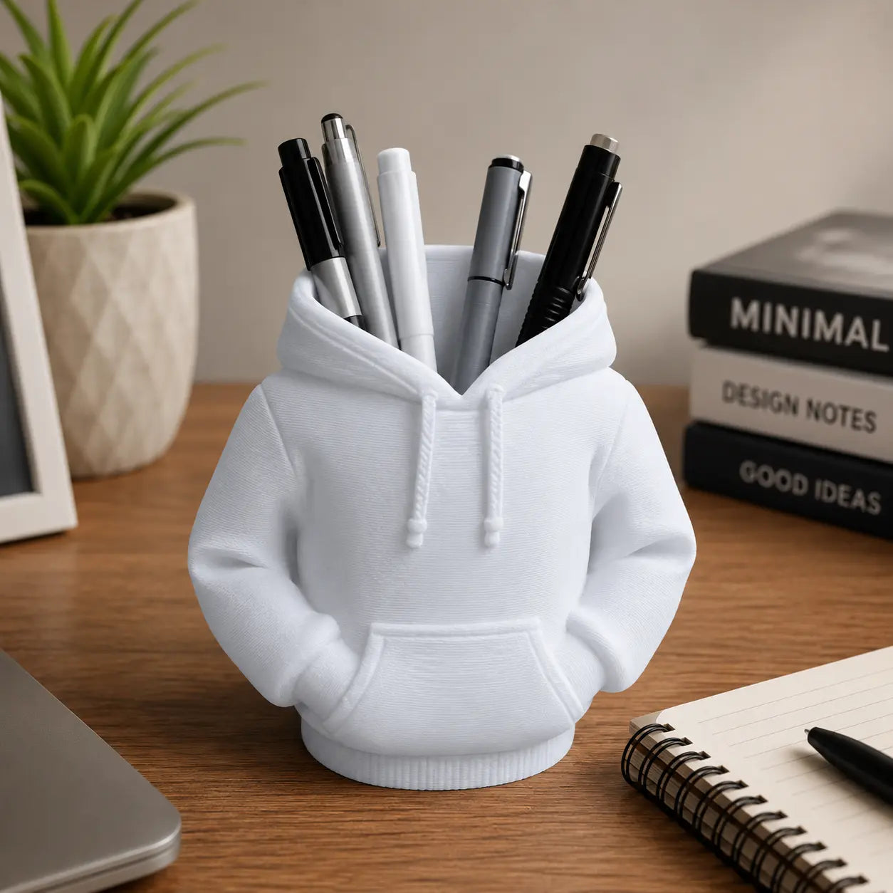 Hoodie Pen Holder | Creative Desk Organizer